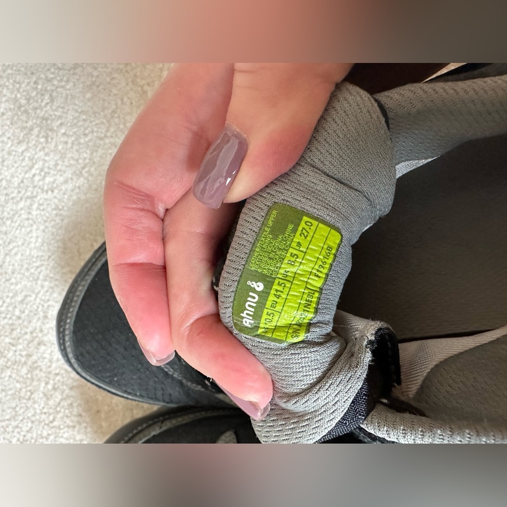 Ahnu hiking shoes